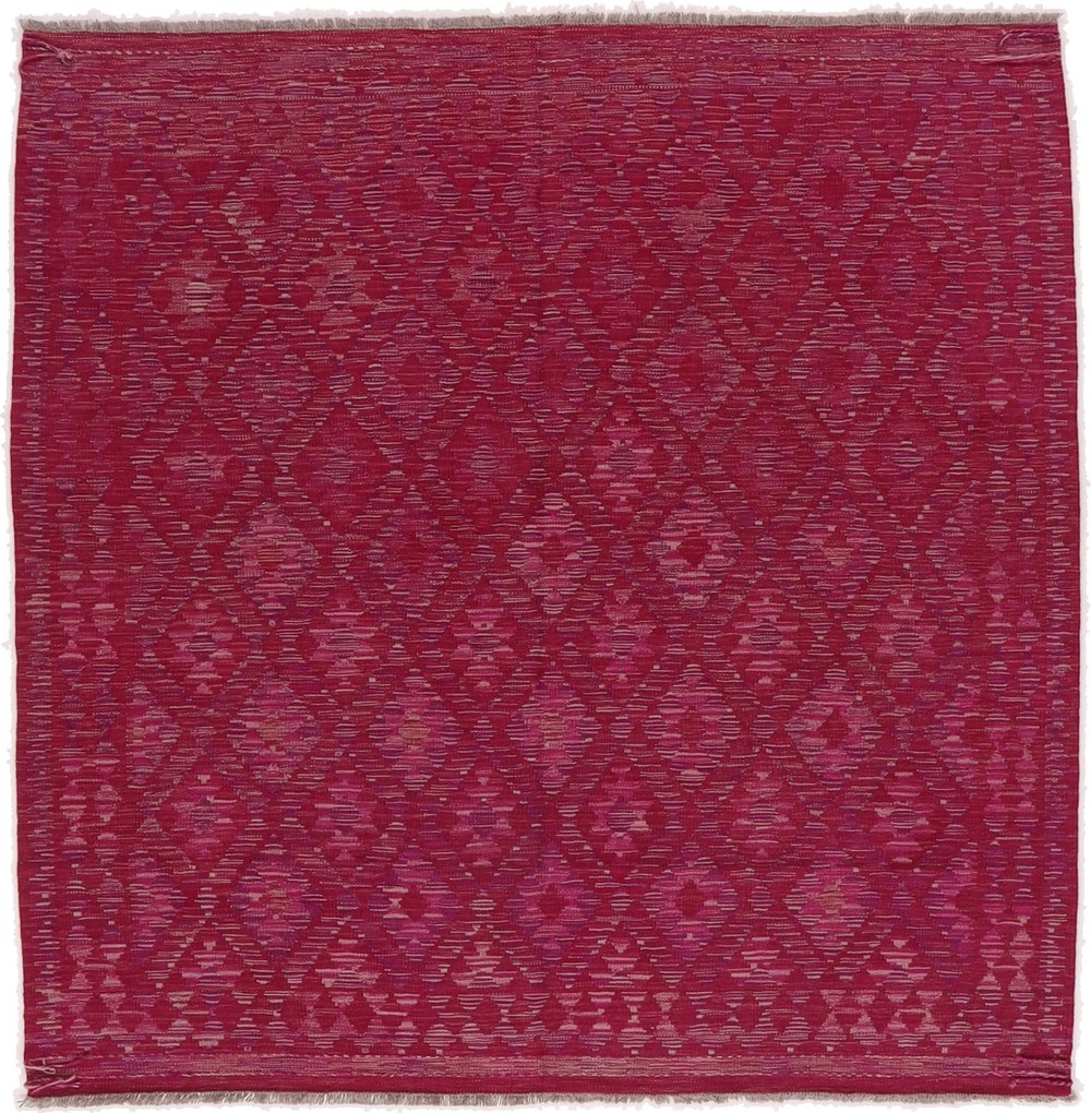 Kilim Tappeto orientale 200x200 (Afghanistan) Tessuto A Mano