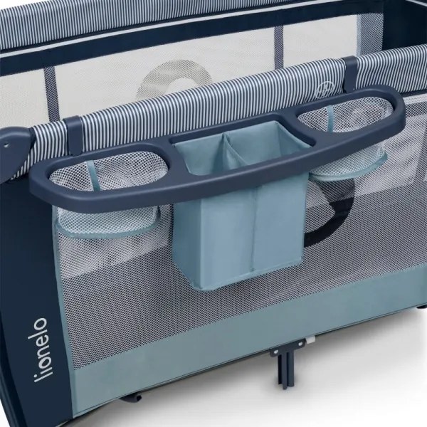 Lionelo - Lettino da viaggio SVEN PLUS blu