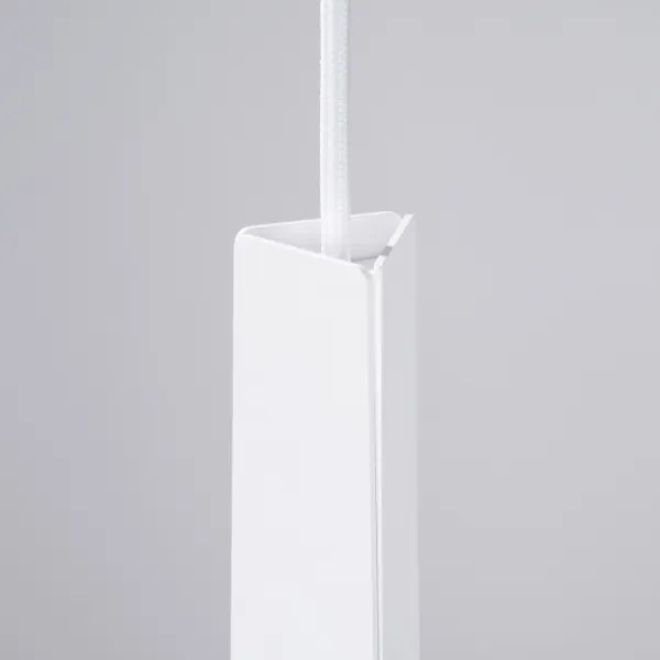 Sollux SL.1399 - Lampadario a sospensione con filo PRYSM 3xG9/8W/230V bianco