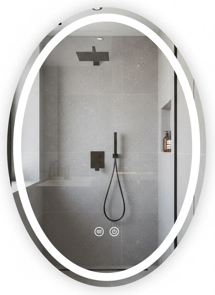 Specchio LED Marco 60x80 cm