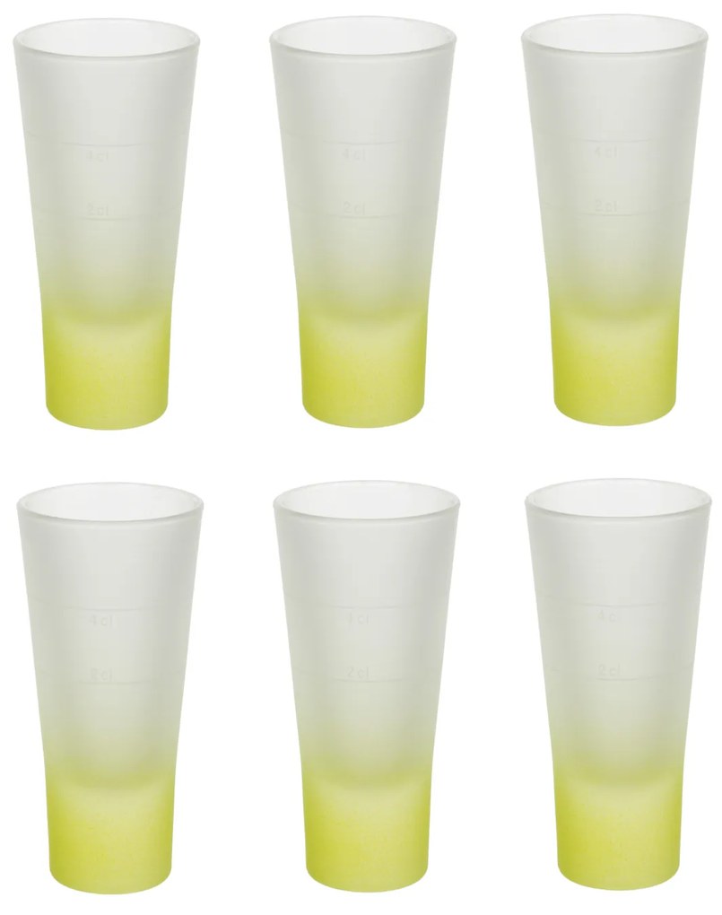 Set 6 bicchieri liquore vetro Senior