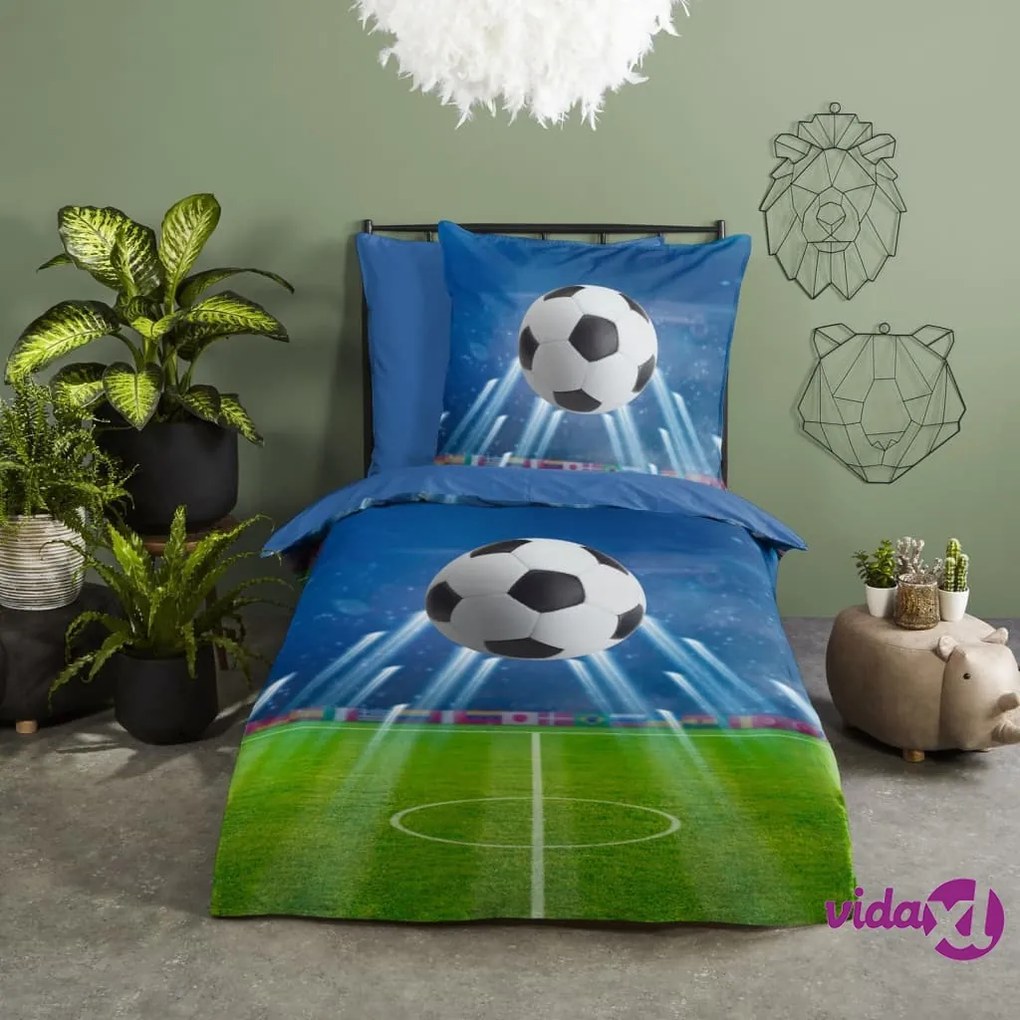 Good Morning Copripiumino per Bambini Goal 135x200 cm