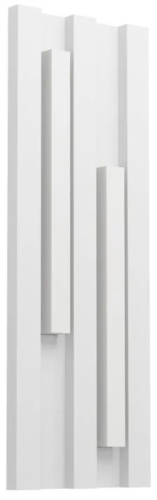 Applique LED moderno da esterno Fandina bianco IP54, luce bianco caldo 1000 lumen, EGLO
