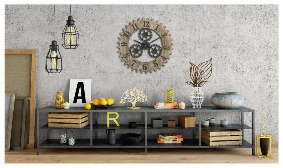 Orologio da parete Ingranaggio Plus, ø 60 cm - Mauro Ferretti