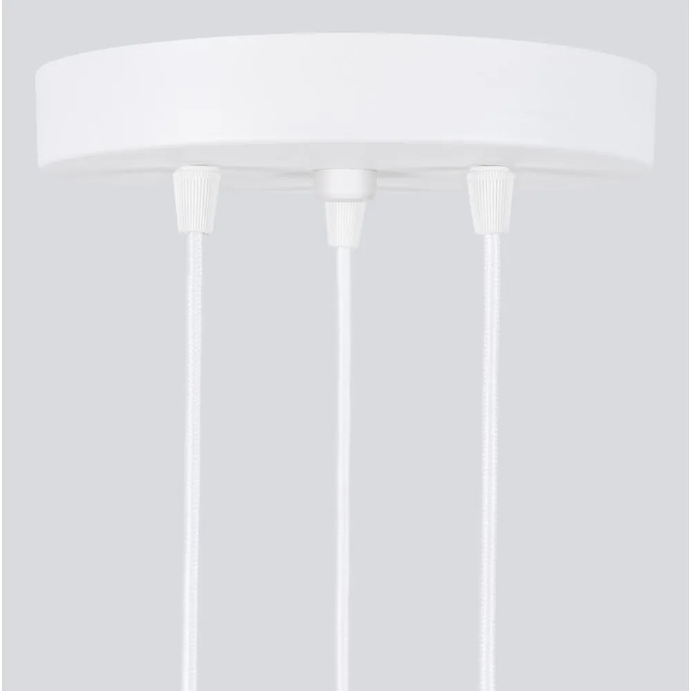 Lampadario bianco ø 19,5 cm Gleam – Sollux