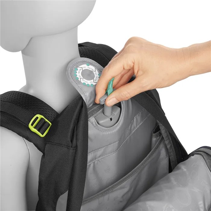 Zaino scuola coocazoo MATE, Lime Flash, certificato AGR