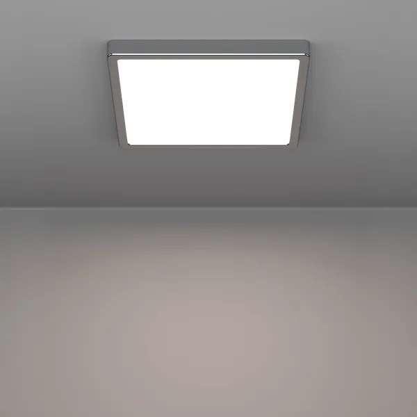 Eglo 901767 - Plafoniera da bagno FUEVA LED/13W/230V 29x29 cm IP44 cromata