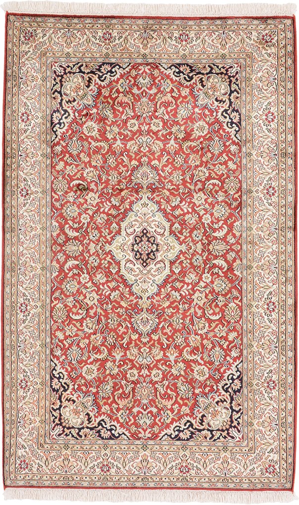 Cashmere Silk Tappeto orientale 160x100 (Indian) Annodato A Mano