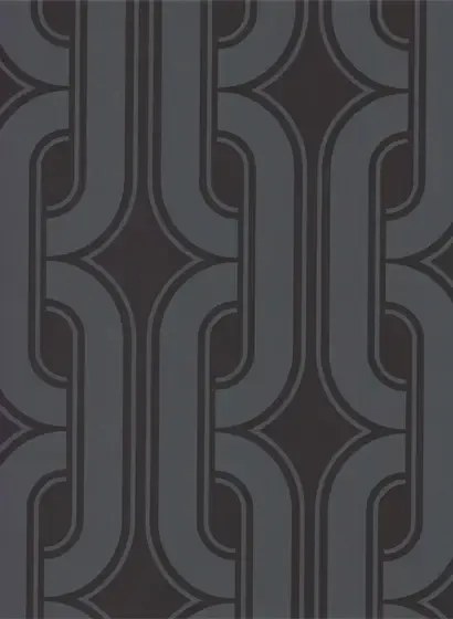 Little Greene Carta da parati Lavaliers - Cinder