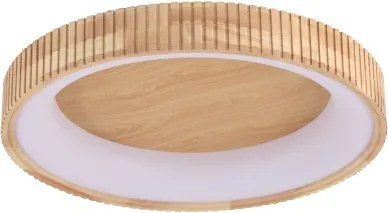 Brilagi - Plafoniera LED FALCON WOOD MODERN LED/40W/230V Ø 60 cm in legno