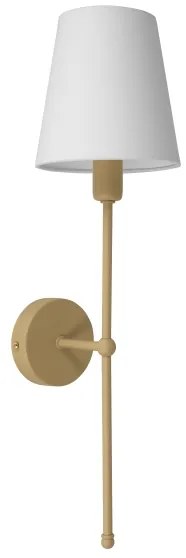 Lampada da parete MADELA 1xE14/40W/230V bianco/beige