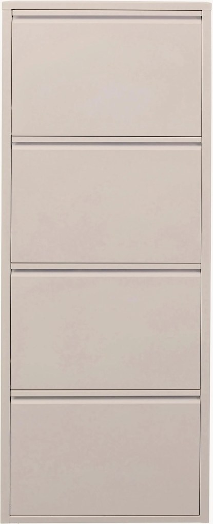 Scarpiera da parete con scomparti a ribalta Caruso