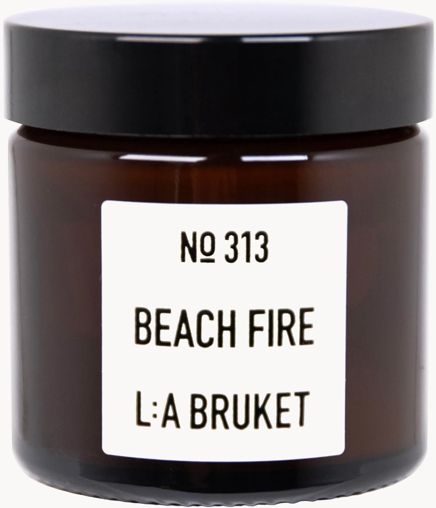 Candela profumata Beach Fire (legno di gaïac, legno affumicato)