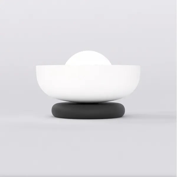 Lampada da tavolo OZZY 1xG9/8W/230V bianca