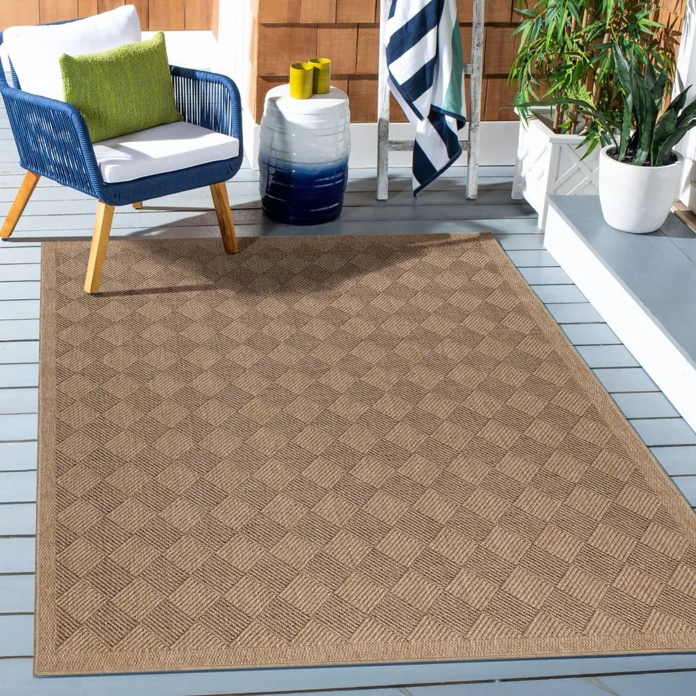Tappeto da interno/esterno colore naturale scuro 120x170 cm Dhaka – Ayyildiz Carpets