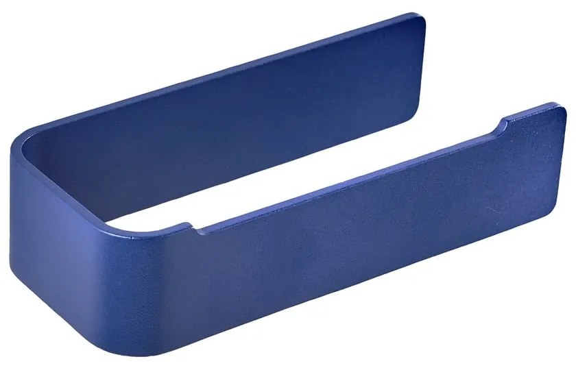 Porta carta igienica da parete blu in metallo Ume – Zone