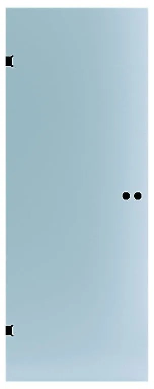 Anta in cristallo a battente BoraL 90X H 210 cm, grigio
