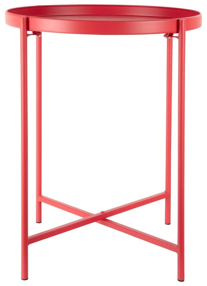 Tavolino rotondo in metallo ø 40 cm Meseta – Leitmotiv