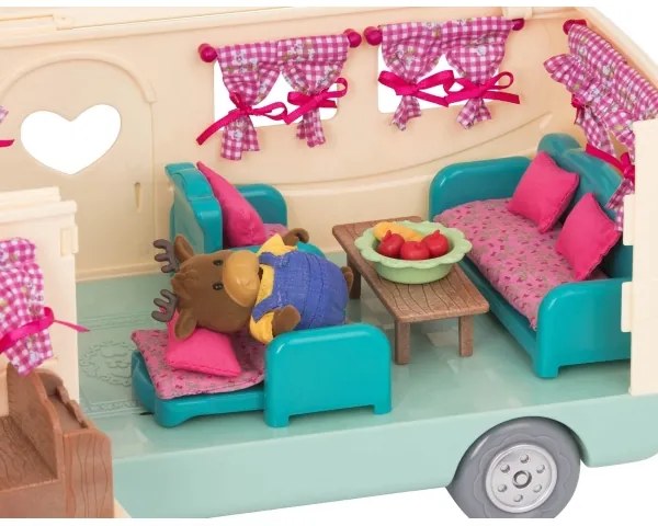 Li'l Woodzeez - Set di giochi HAPPY CAMPER campeggio