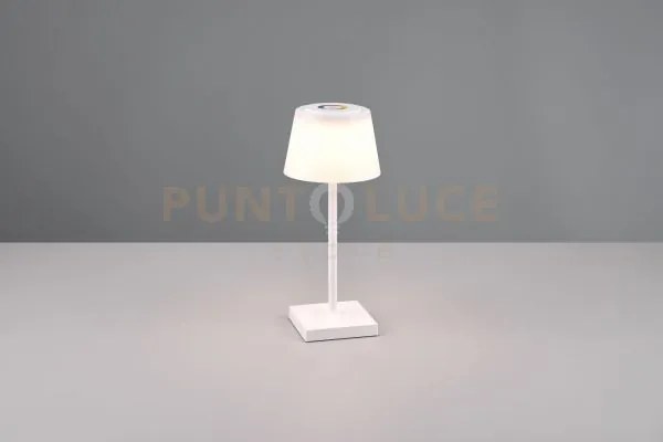 Lampada sanchez ricaricabile bianca r54126131