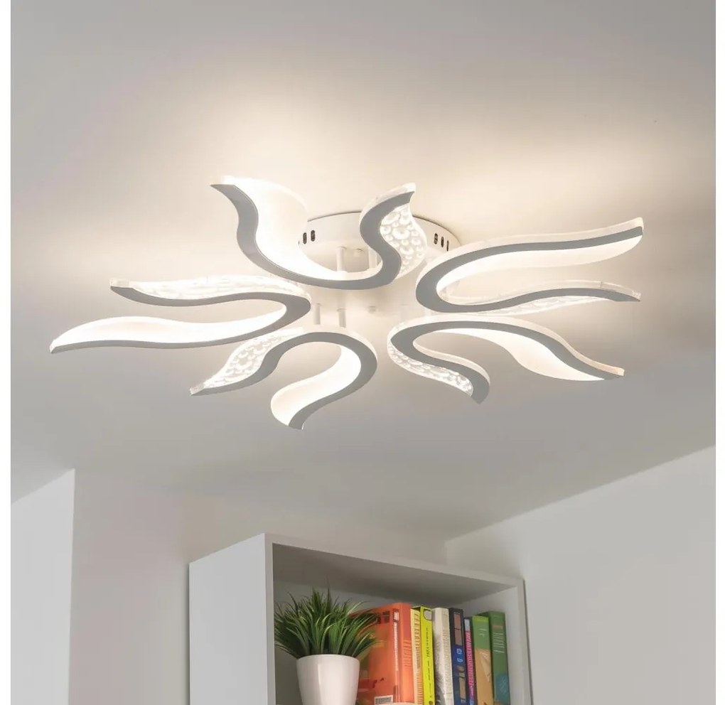 Brilagi - Lampadario a plafone LED dimmerabile TWIST LED/65W/230V 3000-6500K bianco + +TC