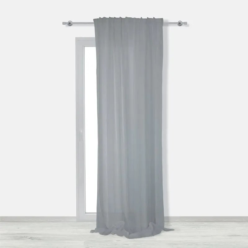 Tenda Millerighe rosa, fettuccia 200x290 cm