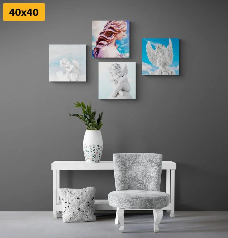 Set di quadri – Gioia celeste