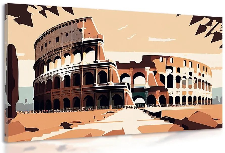 Quadro su tela – Colosseo a Roma