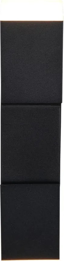 Applique nero opaco a LED Raglan - Trio