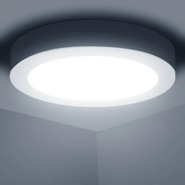 Aigostar - LED Plafoniera LED/12W/230V diametro 17,4 cm 6500K bianco