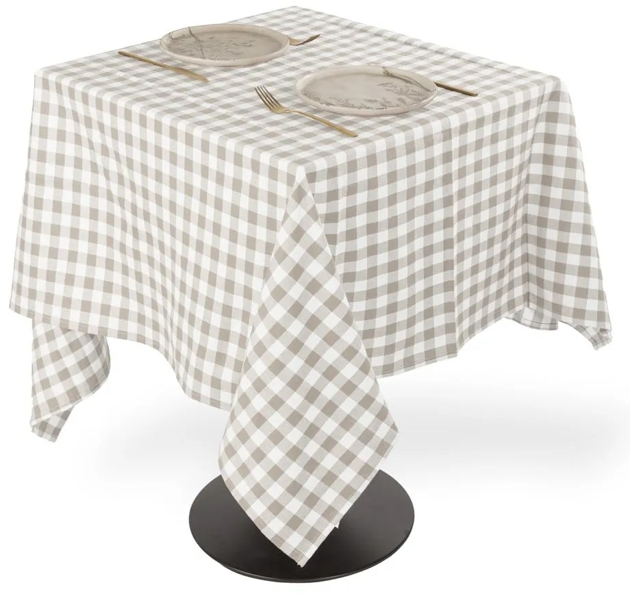 Tovaglia in cotone 150x150 cm Gingham – Tiseco Home Studio