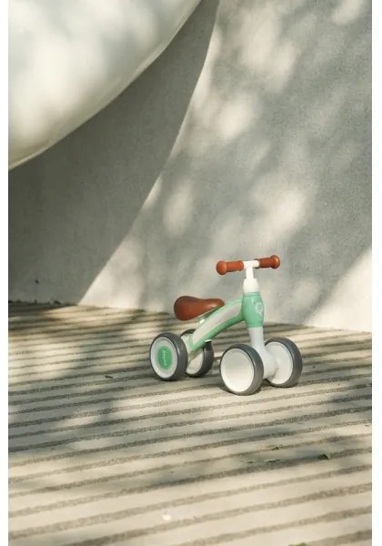 QPlay - Bici a spinta CUTEY-5 verde