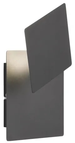 Wofi 4048-102Q - Applique a LED BAYONNE LED/6,5W/230V antracite