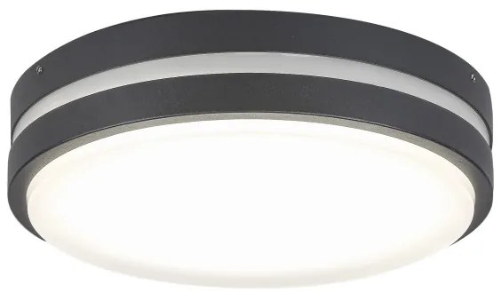 Rabalux 8848 - Plafoniera LED da esterno per soffitto HAMBURG LED/12W/230V IP44