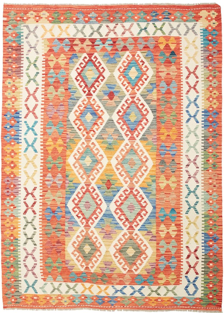 Kilim Tappeto 230x170 (Pakistan) Tessuto A Mano