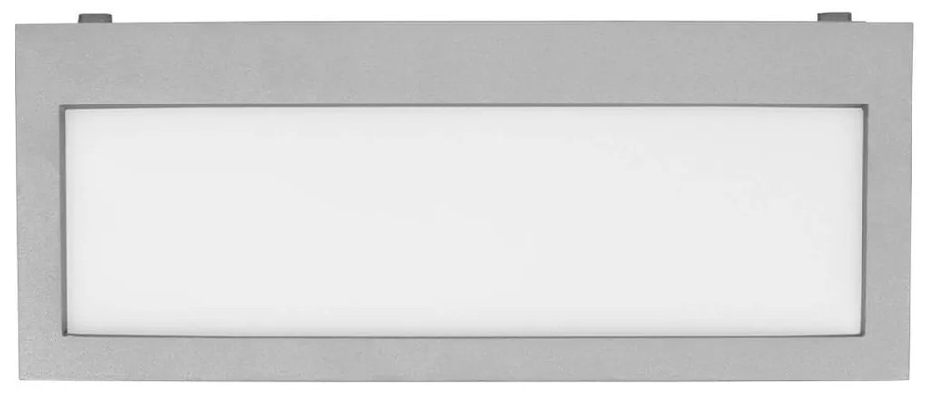 Applique Line Design - E27 Grigia per Esterni IP65 Antiabbagliamento