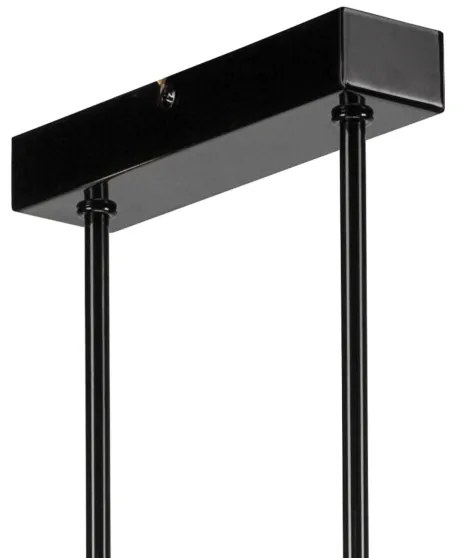 Lampadario su palo ASTRID 4xE27/60W/230V nero