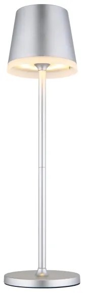 Globo 36637SM - Lampada LED solare LED/0,6W/3V 3000K IP44 cromo opaco