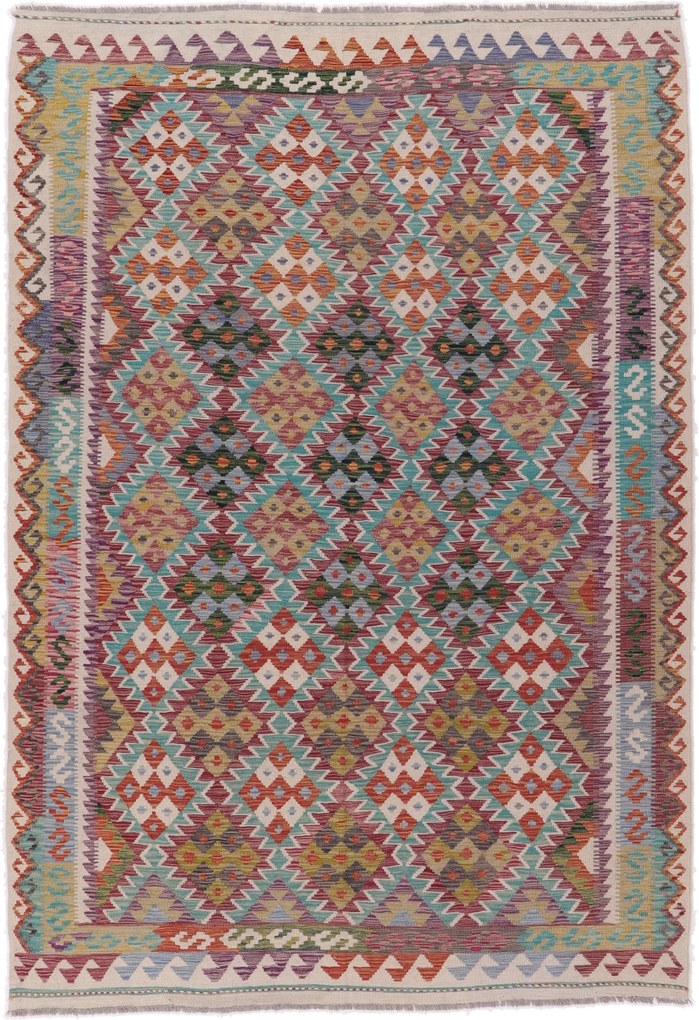 Kilim Tappeto orientale 290 x 200 (Afghanistan) Tessuto A Mano