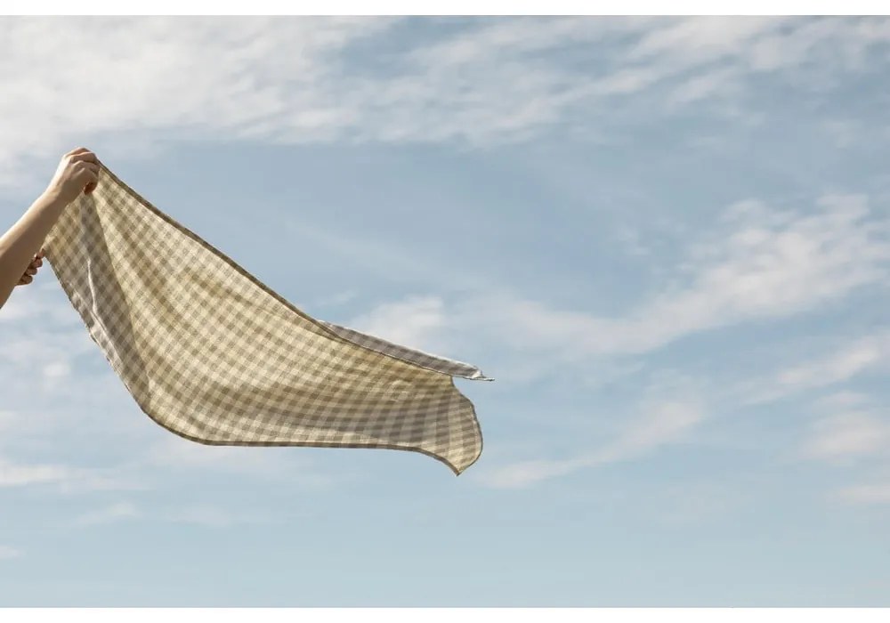 Tovaglia Grigio Vichy, 140 x 200 cm - Really Nice Things