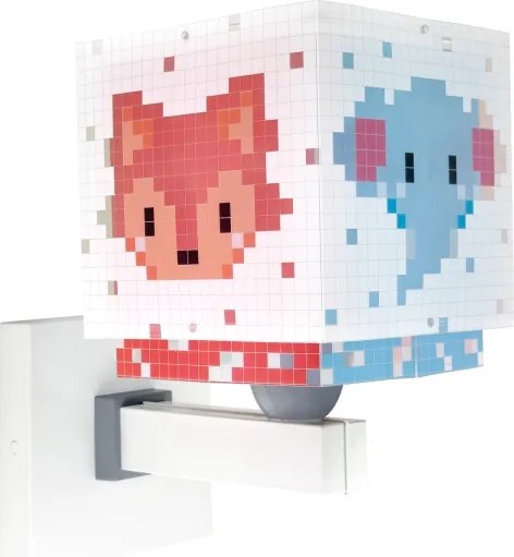 Dalber 63379 - Applique per bambini LITTLE PIXEL 1xE27/15W/230V