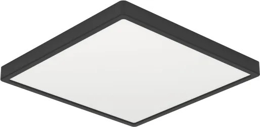 Eglo 901328 - Plafoniera LED per bagno FUEVA LED/7W/230V 15x15 cm IP44 nero