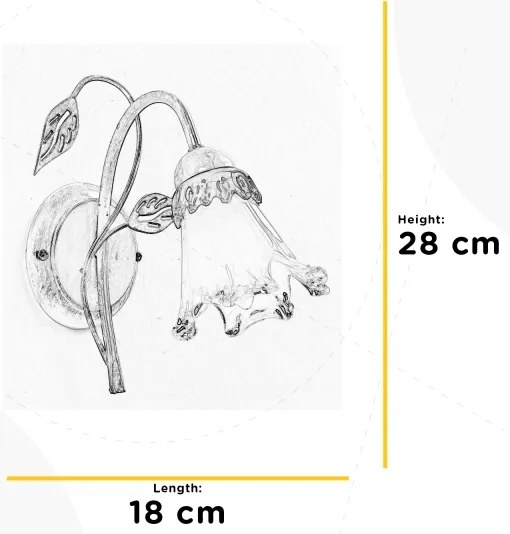 ONLI - Applique LANCIA 1xE14/6W/230V