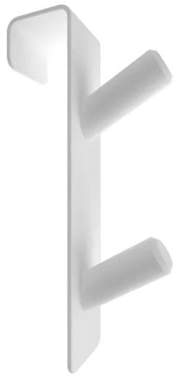 Gancio per radiatore bianco