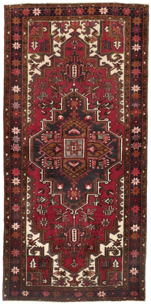 Heriz Tappeto 230x110 (Iran) Annodato A Mano