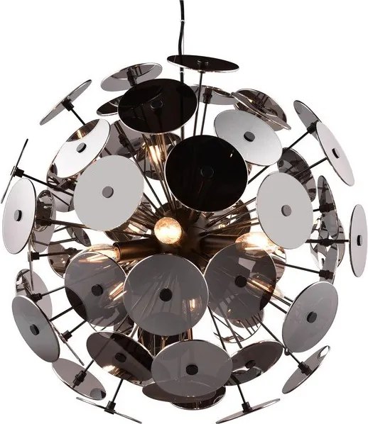 Apparecchio a sospensione nero opaco Discalgo - Trio