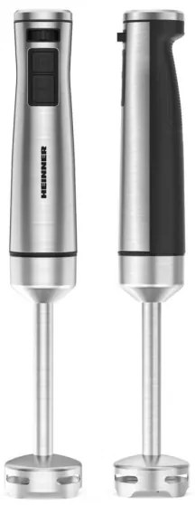 Heinner HHB-DC1000SSBK - Frullatore a immersione 1000W/230V, finitura cromata opaca