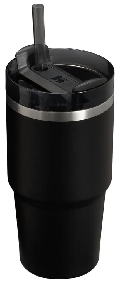 Borraccia termica nera in acciaio inox 600 ml Quencher H2.0 FlowState Tumbler Black – Stanley