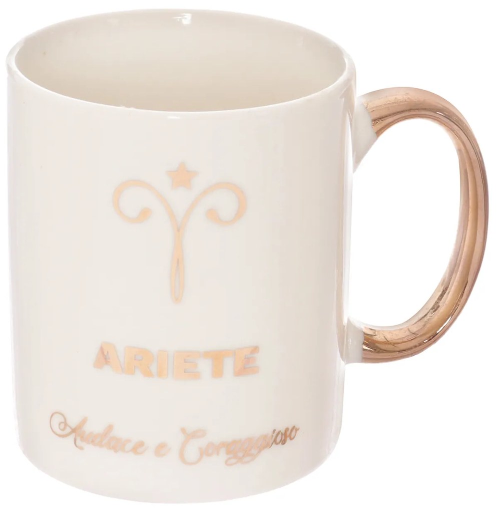 Tazza zodiaco Ariete In porcellana bone china
