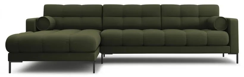 Divano angolare verde (angolo sinistro) Bali - Cosmopolitan Design